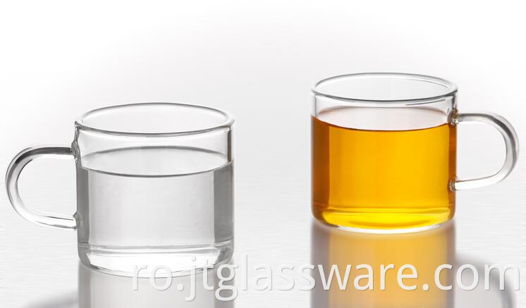 80ml handmade glass tea cup